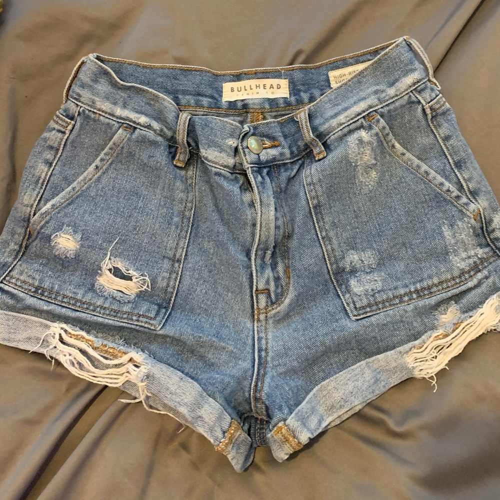 Pacsun bullhead high rise shorts